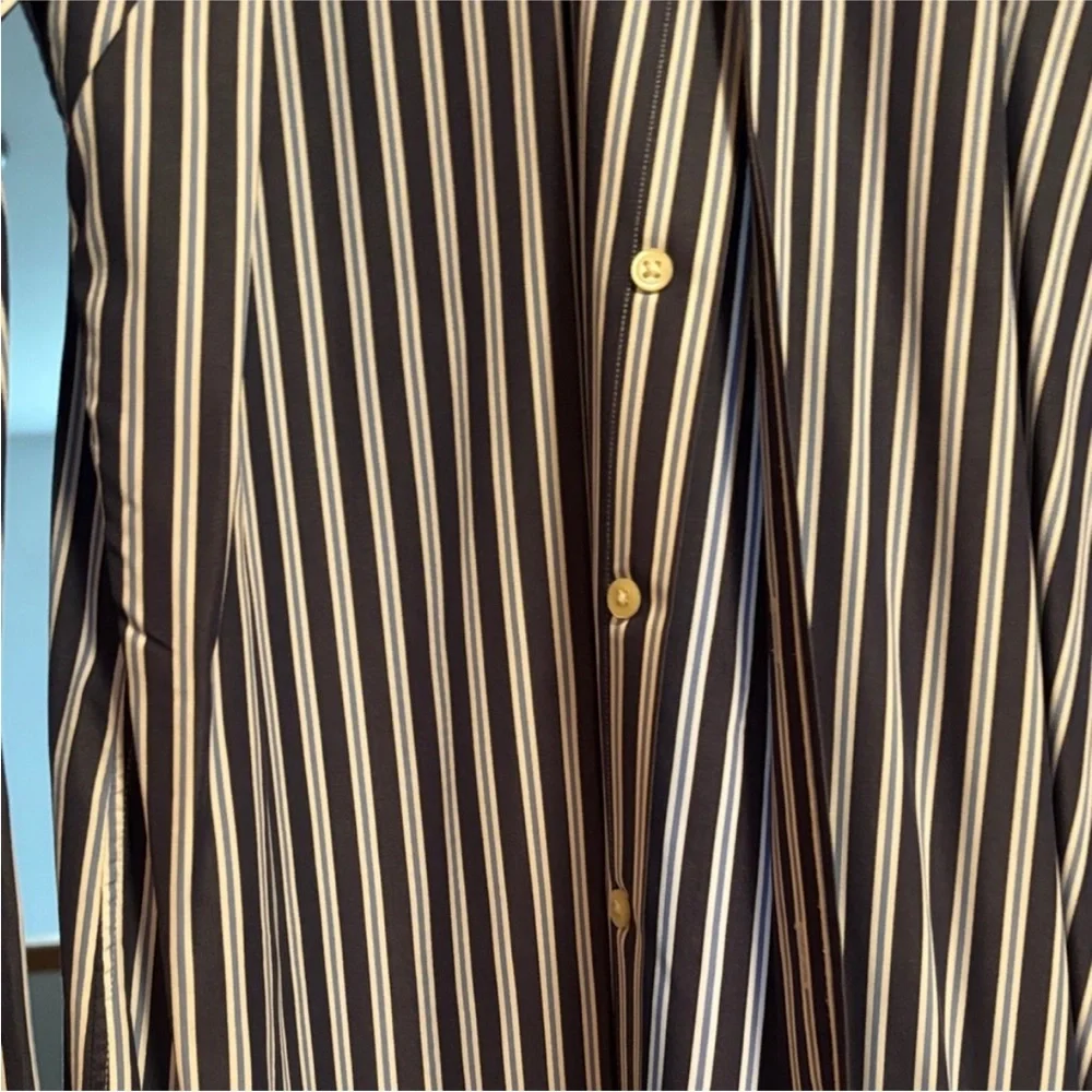 Ralph Lauren Men's Navy Striped Shirt - xLarge - Picture 2 of 4